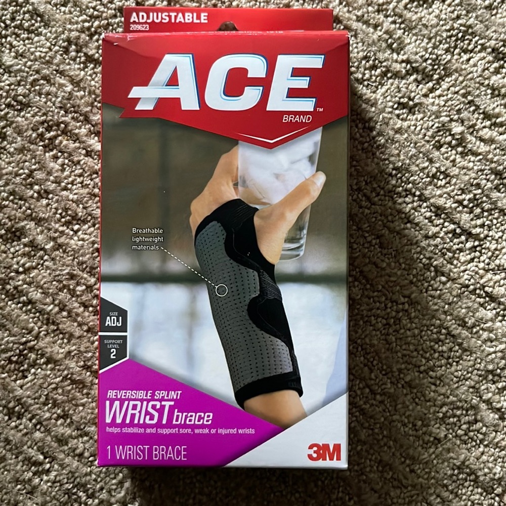 Ace brand wrist splint
